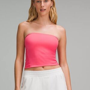 Wundermost Ultra-Soft Nulu Tube Top, Glaze pink, Medium, NWT